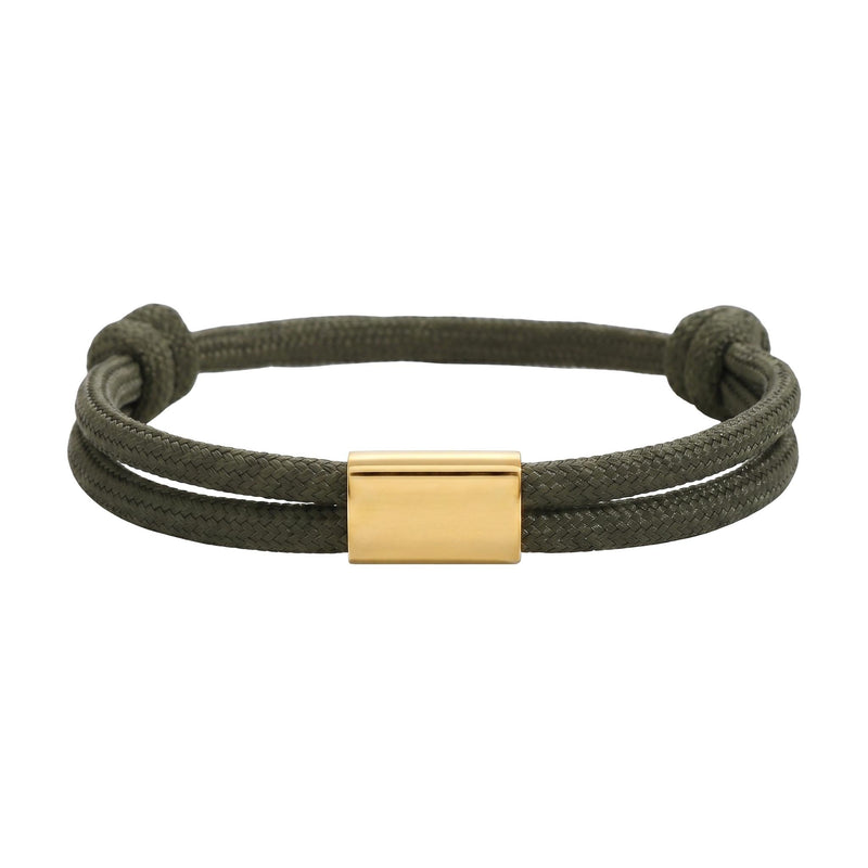 Bracelet en nylon tressé, plaque en acier inoxydable personnalisable, bijou ajustable, idée cadeau facile homme et femme, modèle Veyron