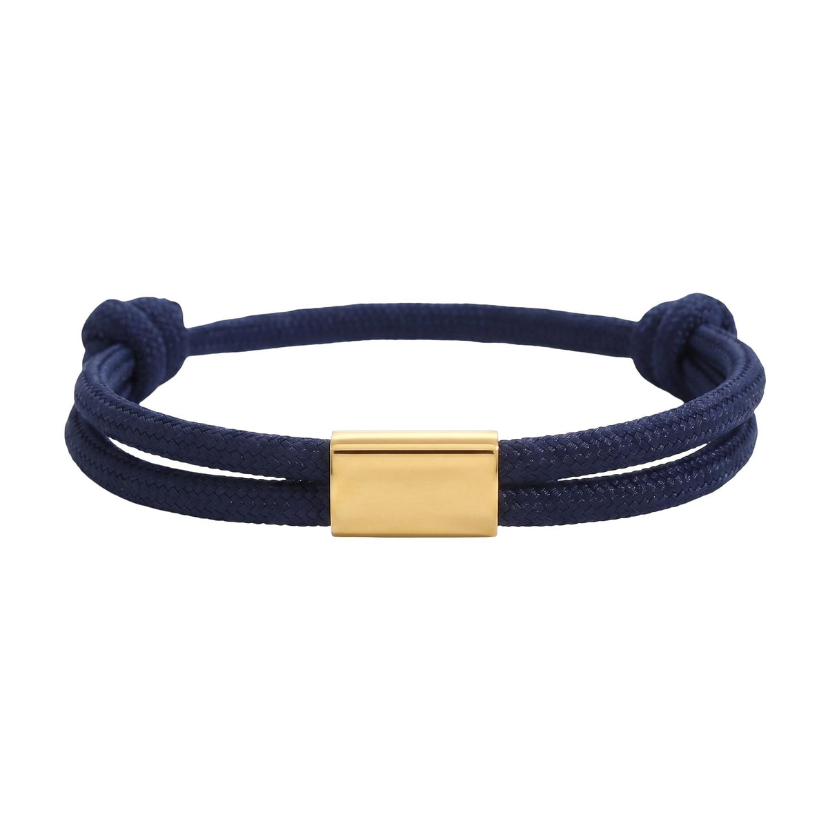 Customizable paracord bracelet, engravable stainless steel plate, adjustable, Veyron model