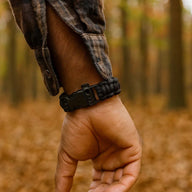 Bracelet en paracorde, bracelet de survie pour randonnée et aventure, sifflet intégré, modèle Norris - La Boutique du Bracelet