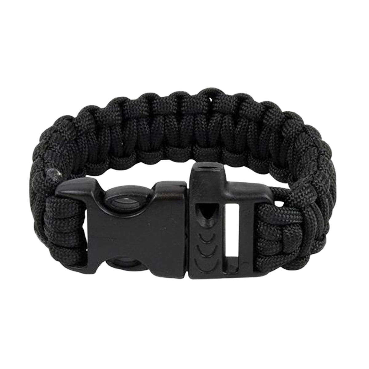 Bracelet en paracorde, bracelet de survie pour randonnée et aventure, sifflet intégré, modèle Norris - La Boutique du Bracelet