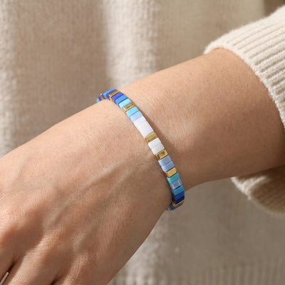 Armband mit japanischen Perlen, für Damen, Modell Okawo