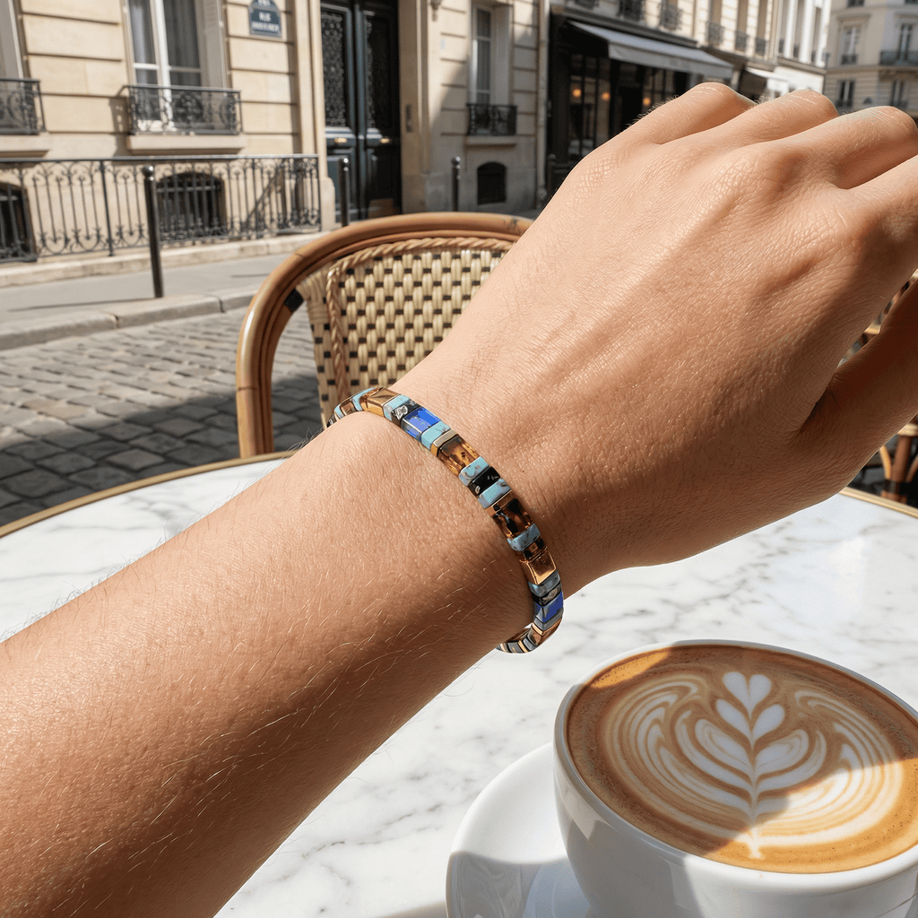 Bracelet en perles du Japon, pour femme, modèle Rina