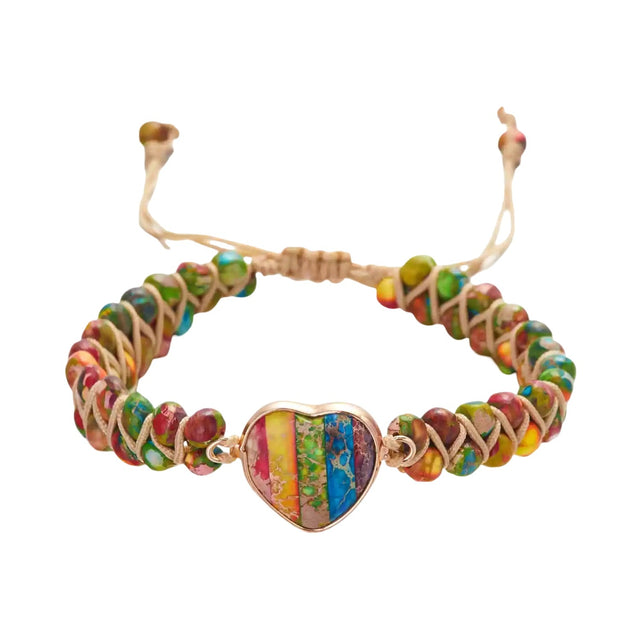 Bracelet Casimir Argenté - Rondelles Entrelacées - Longueur 21.2 Cm - Occasion Bon état