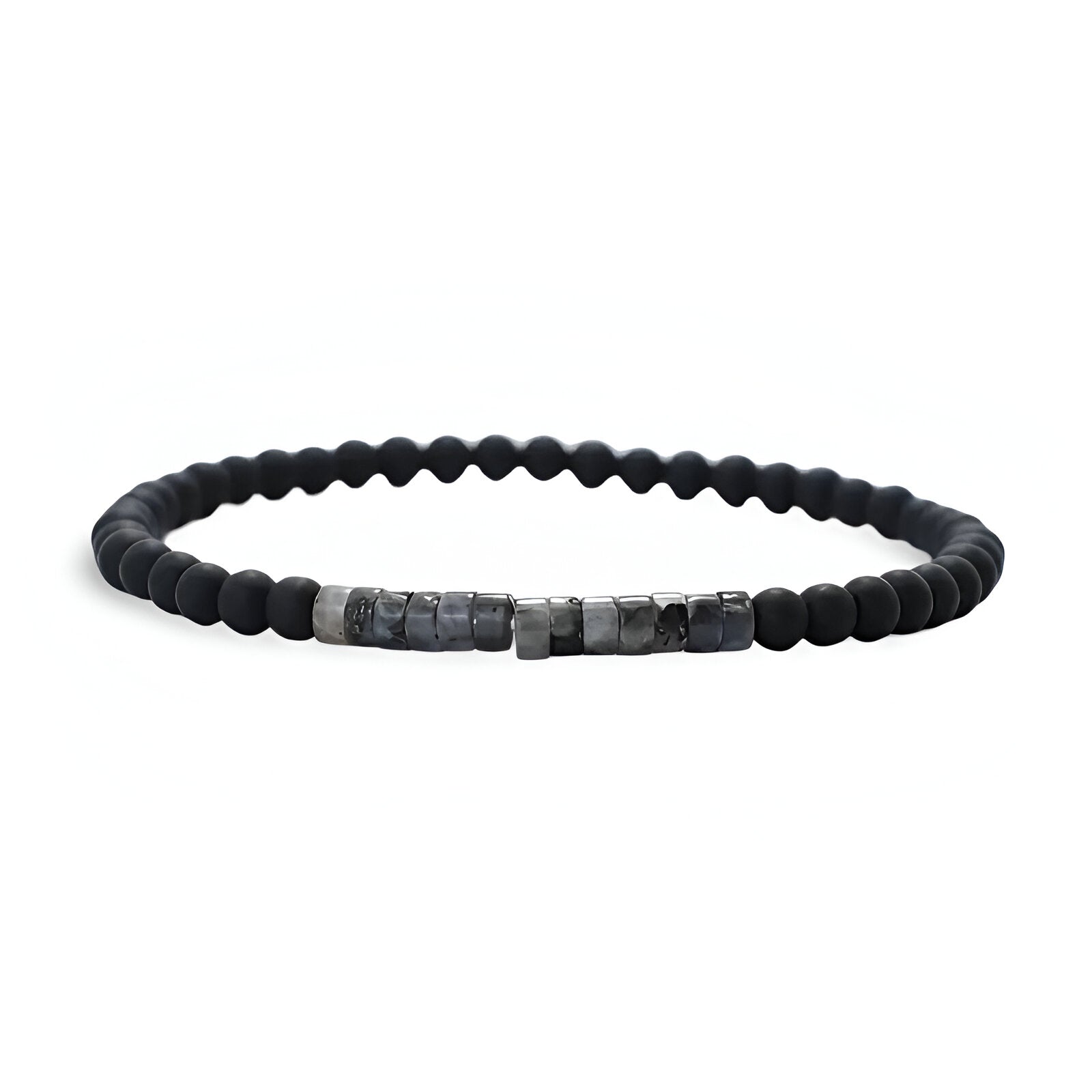 Bracelet en pierres naturelles, fin, pour homme, modèle Rodri - La Boutique du Bracelet