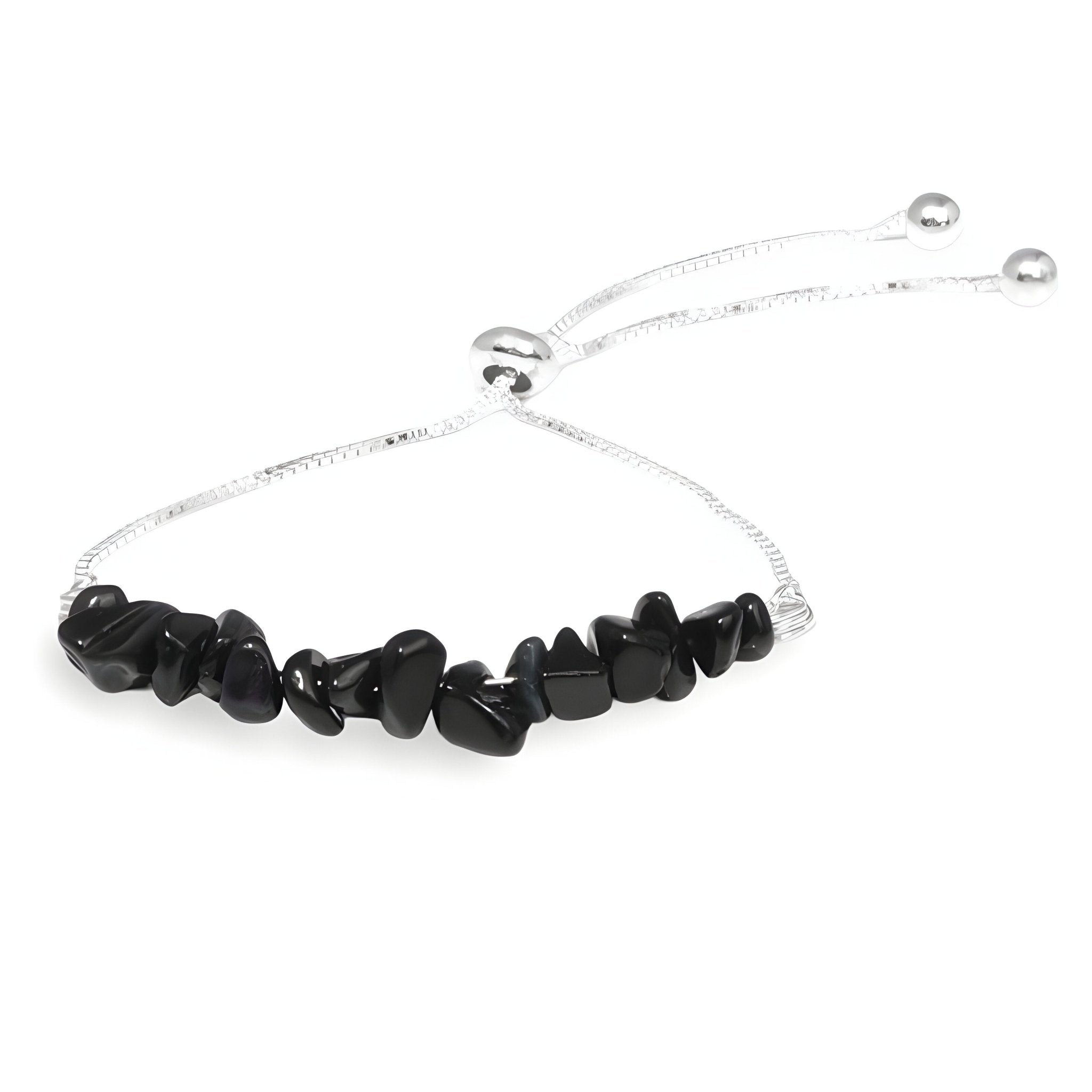 Bracelet en pierres naturelles, formes diverses, pour femme, modèle Sidney - La Boutique du Bracelet