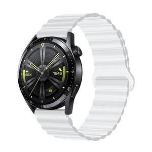 Bracelet en silicone, fermoir magnétique, pour montre connectée Samsung Galaxy Watch, modèle Vaelan - La Boutique du Bracelet