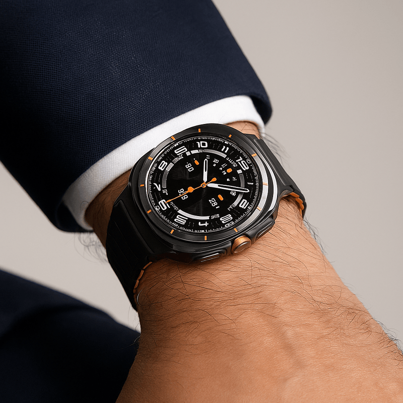 Bracelet en silicone magnétique, nouveau design, pour montre connectée, pour Samsung Galaxy Watch Ultra, modèle Nisto