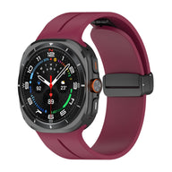 Bracelet en silicone magnétique, pour montre connectée, pour Samsung Galaxy Watch Ultra, modèle Likor - La Boutique du Bracelet