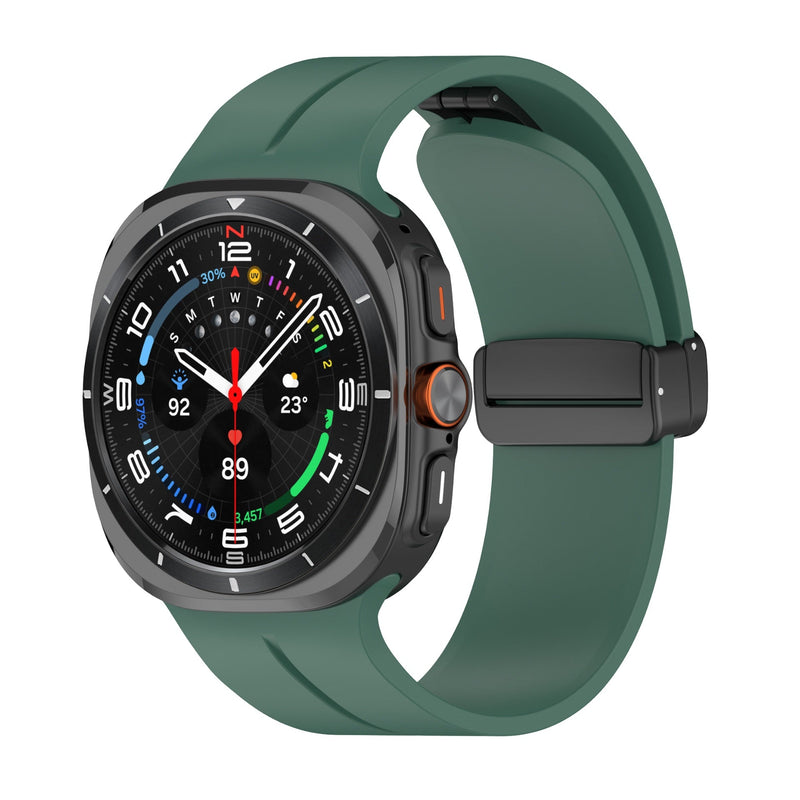 Bracelet en silicone magnétique, pour montre connectée, pour Samsung Galaxy Watch Ultra, modèle Likor - La Boutique du Bracelet