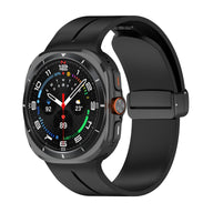 Bracelet en silicone magnétique, pour montre connectée, pour Samsung Galaxy Watch Ultra, modèle Likor - La Boutique du Bracelet