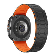 Bracelet en silicone magnétique, pour montre connectée, pour Samsung Galaxy Watch Ultra, modèle Tylor - La Boutique du Bracelet