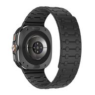 Bracelet en silicone magnétique, pour montre connectée, pour Samsung Galaxy Watch Ultra, modèle Tylor - La Boutique du Bracelet