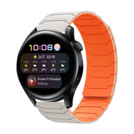 Bracelet en silicone renforcé, pour montre connectée, fermoir magnétique, pour Samsung Galaxy Watch, modèle Xanier - La Boutique du Bracelet