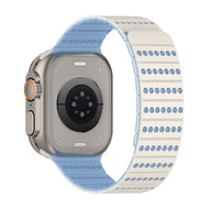 Bracelet en silicone respirant technique, fermoir magnétique, pour Apple Watch, ajustable, modèle Fatal - La Boutique du Bracelet