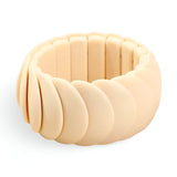 Bracelet jonc épais, en acrylique, pour femme, modèle Nivara - La Boutique du Bracelet