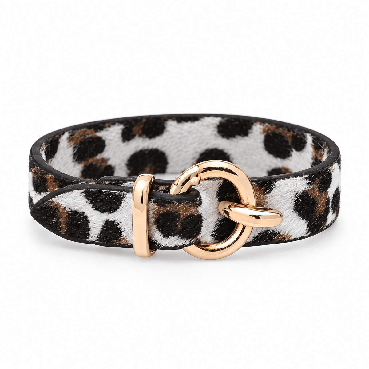 Packshot studio bracelet Fauve Blanc, vue de face sur fond blanc — 8 octobre 2026
