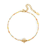 Bracelet lotus, en argent sterling, pour femme, modèle Cedra - La Boutique du Bracelet