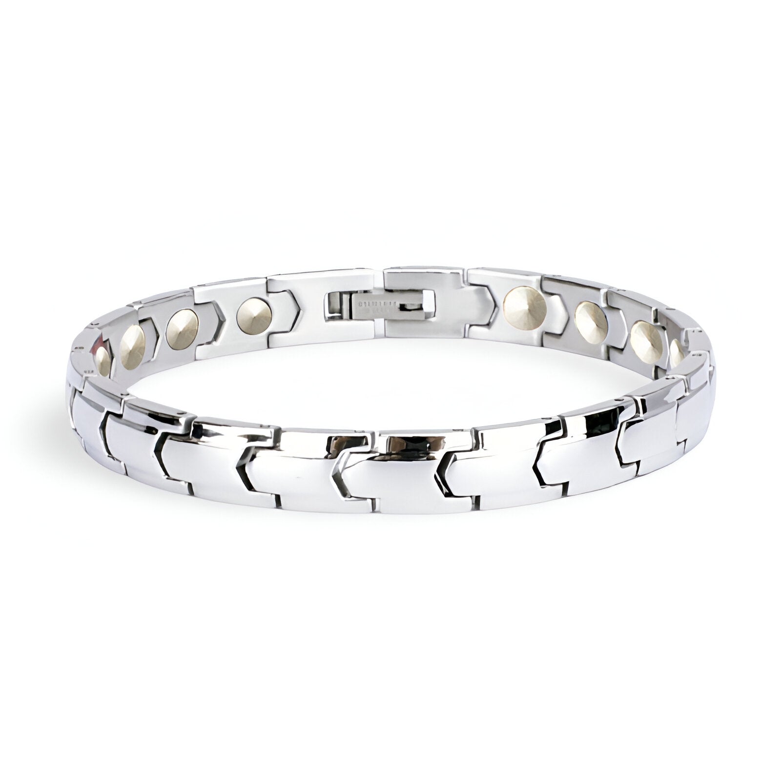 Bracelet magnétique, en germanium, pour homme, modèle Vidar - La Boutique du Bracelet