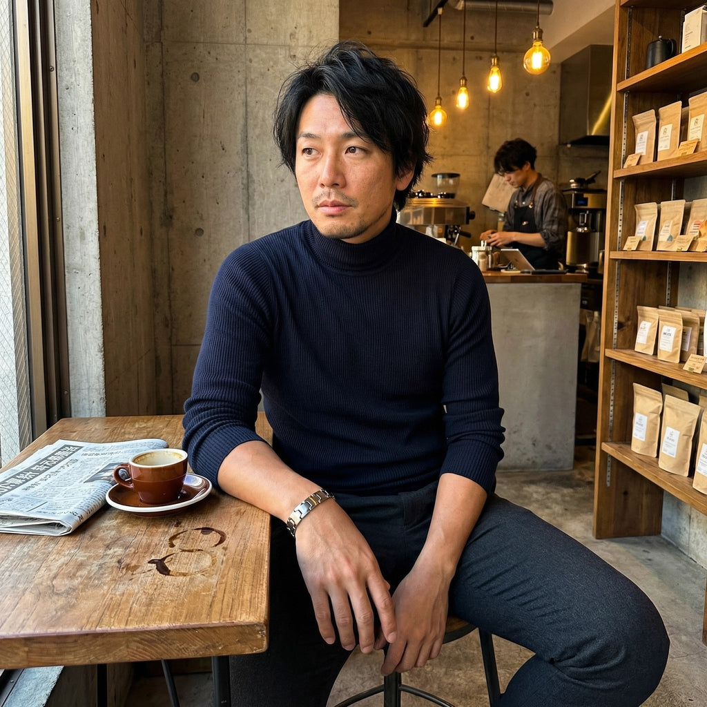 Bracelet magnétique, en titane, aimants puissant améliorant son bien-être, modèle Hakon