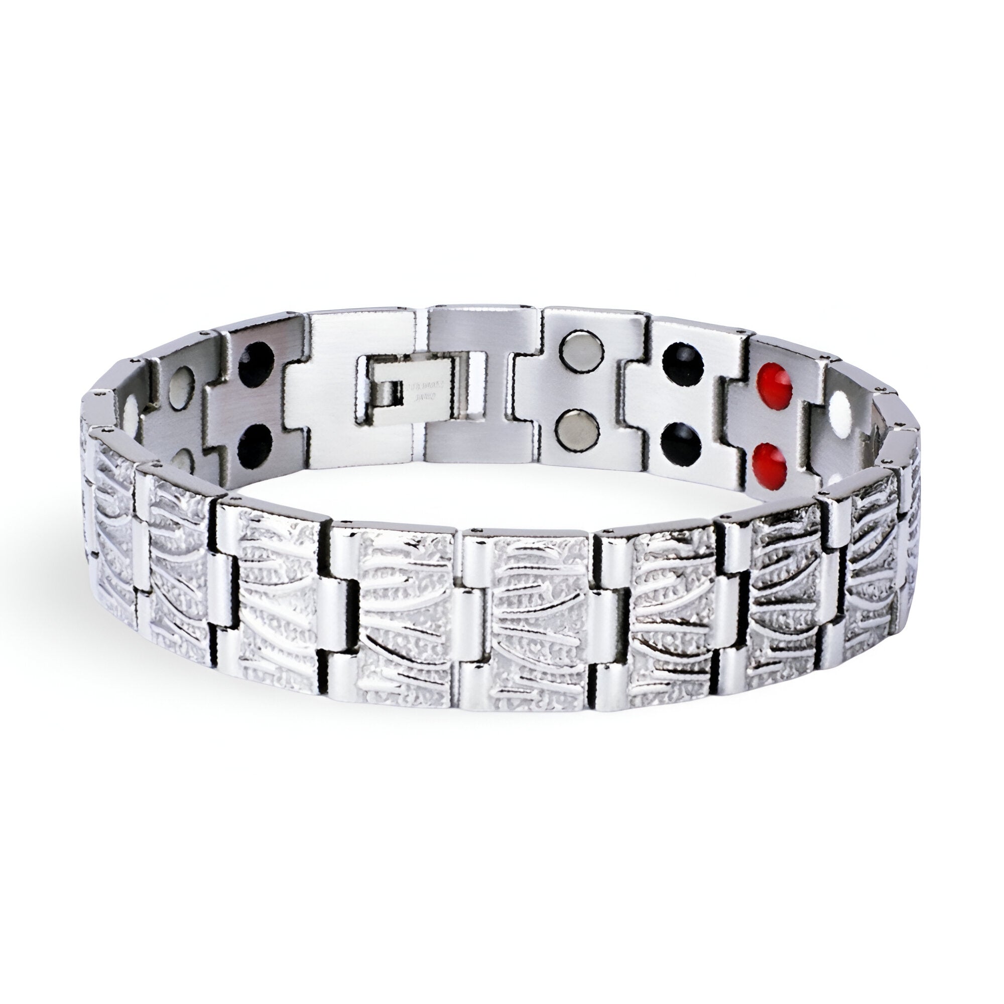 Bracelet magnétique, en titane, pour homme, modèle Dag - La Boutique du Bracelet