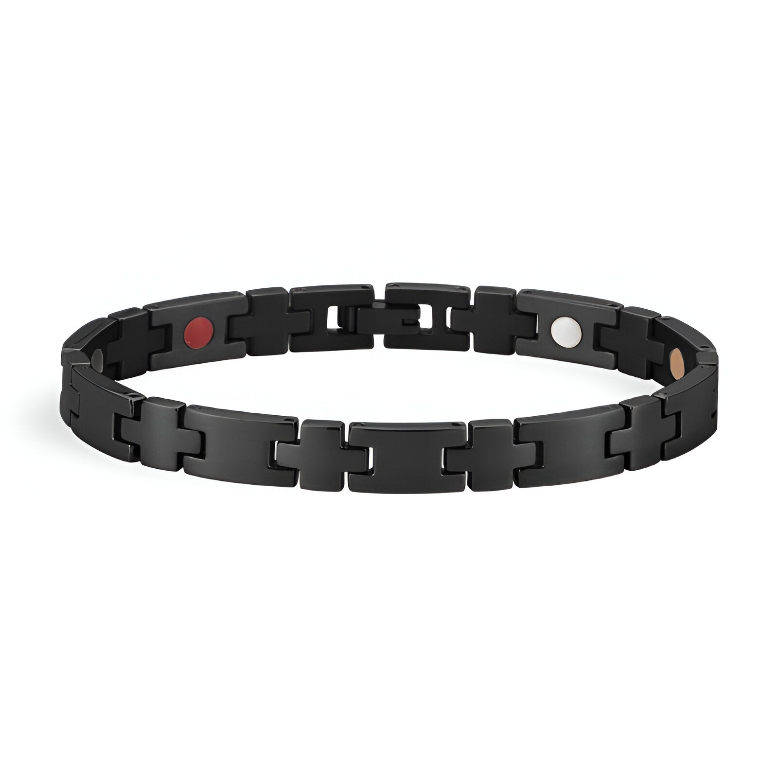 Bracelet magnétique, en titane, pour homme, modèle Frey - La Boutique du Bracelet