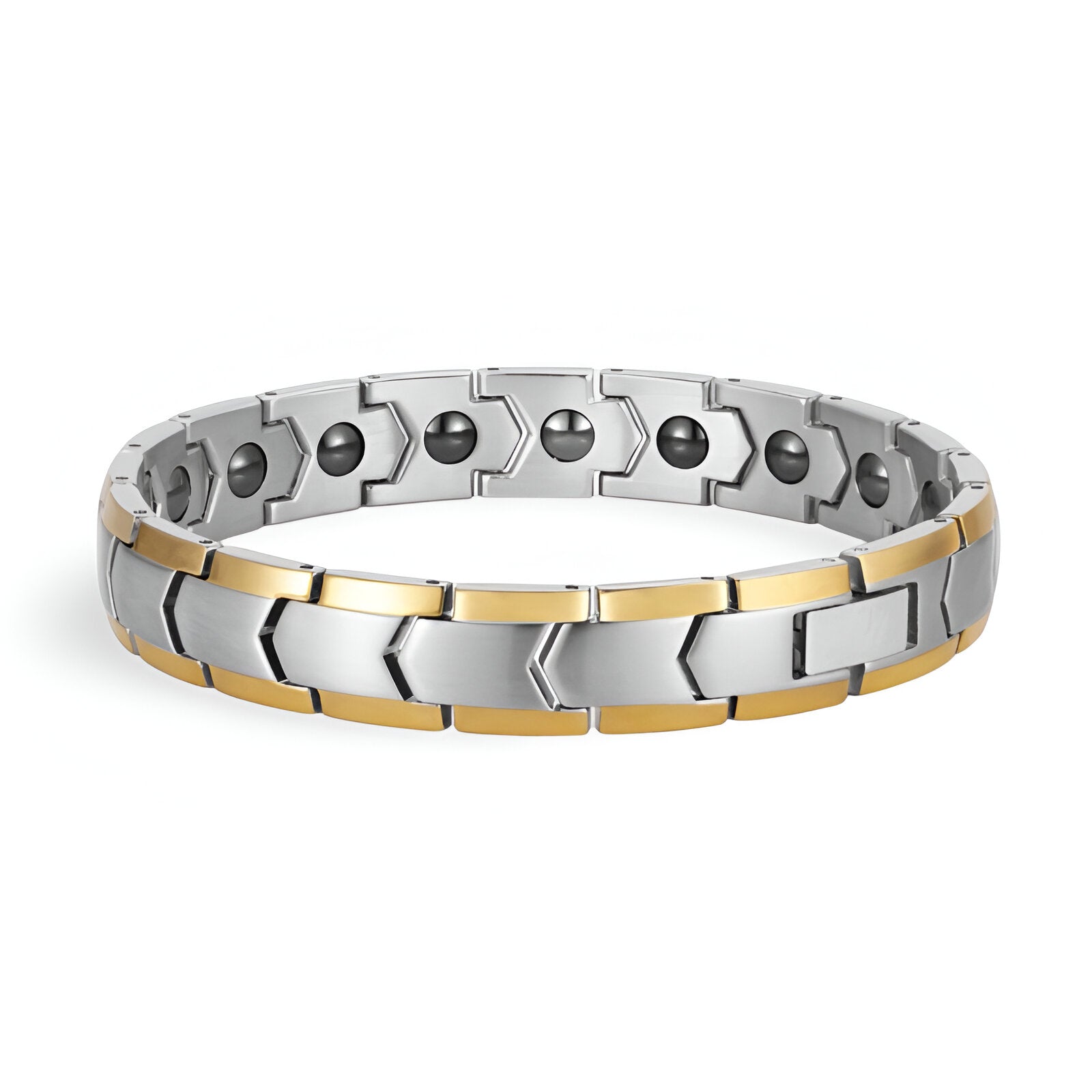 Bracelet magnétique, en titane, pour homme, modèle Hakon - La Boutique du Bracelet