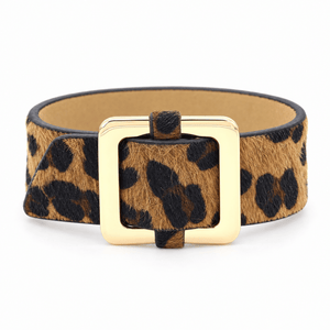 Packshot studio bracelet Parda Marron, vue de face sur fond blanc — 8 octobre 2026