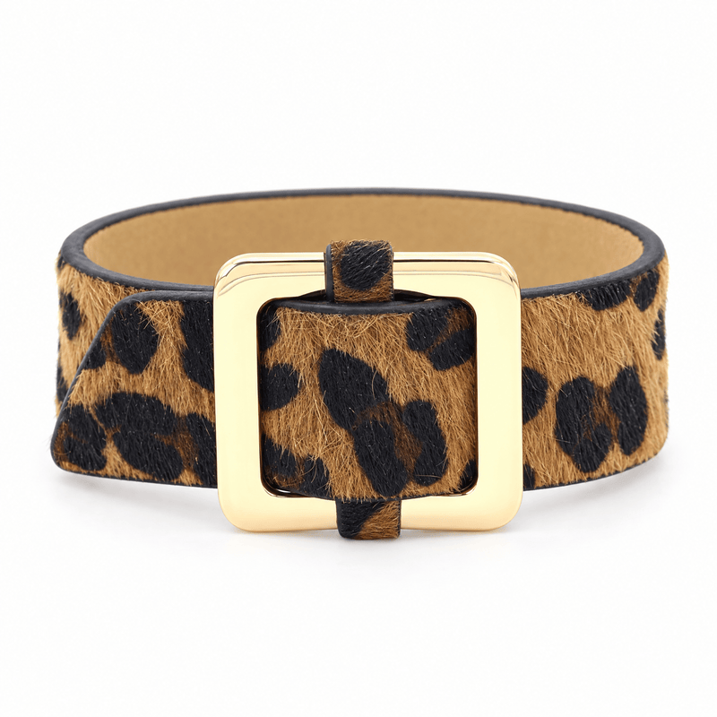Packshot studio bracelet Parda Marron, vue de face sur fond blanc — 8 octobre 2026