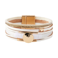 Bracelet manchette multi - rangs, complète toutes les tenues, modèle Malina - La Boutique du Bracelet