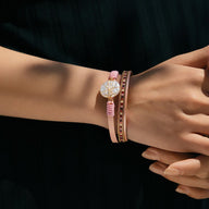 Bracelet multi - rangs, à grande perle façonnée, pour femme, modèle Tamaya - La Boutique du Bracelet