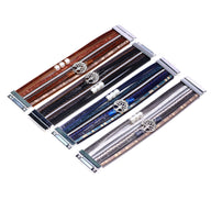 Bracelets multi-rangs en microfibre avec pendentifs arbre de vie, couleurs marron, noir, bleu et gris, fermoirs métalliques.