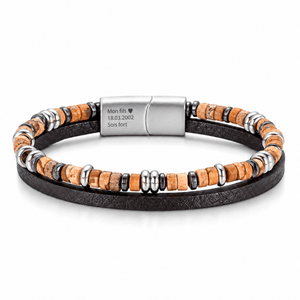 Packshot studio bracelet Jamy Oeil de tigre 1, vue de face sur fond blanc. — gravure source restaurée 8 octobre 2026