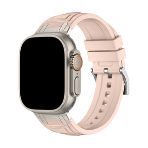 Udendørs armbånd i blød silikone, passer til Apple Watch, robust design og perfekt pasform, model Djeko