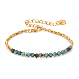Packshot studio bracelet Dison Agate, vue frontale basse posée sur table, fond blanc pur — 9 octobre 2026