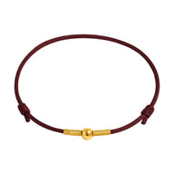 Bracelet porte - bonheur, en nylon fil rouge, apporte protection, chance et amour, modèle Yita - La Boutique du Bracelet