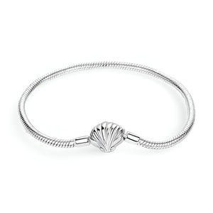 Bracelet pour charm, personnalisable, coquillage, pour femme, modèle Melania - La Boutique du Bracelet