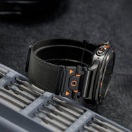 Bracelet tactique en métal, pour montre connectée, fermoir magnétique, pour Samsung Galaxy Watch Ultra et 8, modèle Anklis - La Boutique du Bracelet