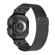 Bracelet tactique en métal, pour montre connectée, fermoir magnétique, pour Samsung Galaxy Watch Ultra et 8, modèle Anklis - La Boutique du Bracelet