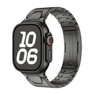 Bracelet tactique en métal solide, ajustable facilement à la main, pour Apple Watch, modèle Tanko - La Boutique du Bracelet