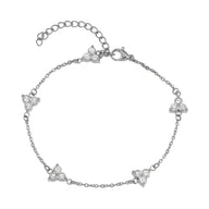 Bracelet trèfle à 3 feuilles, style chic et habillé, homme moderne et tendance, modèle Rapha - La Boutique du Bracelet