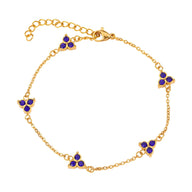 Bracelet trèfle à 3 feuilles, style chic et habillé, homme moderne et tendance, modèle Rapha - La Boutique du Bracelet