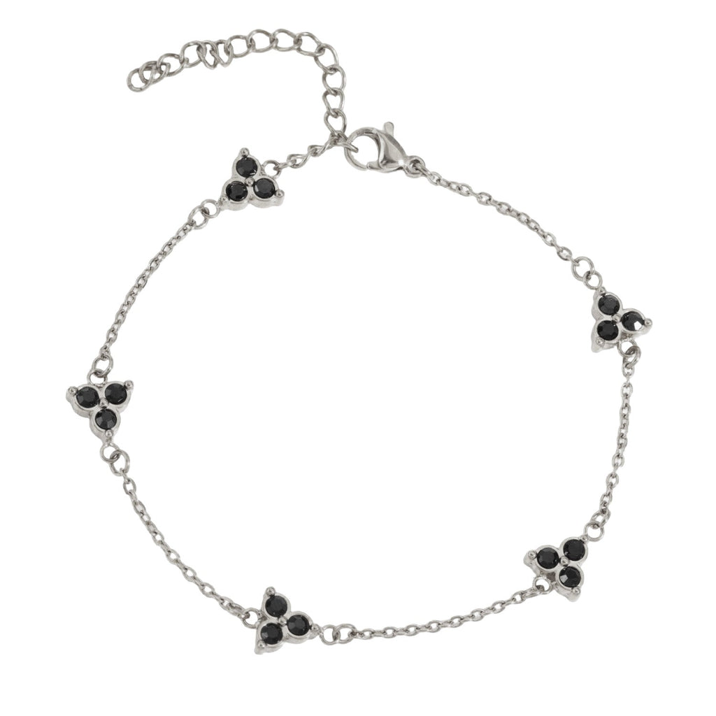 Bracelet trèfle à 3 feuilles, style chic et habillé, homme moderne et tendance, modèle Rapha - La Boutique du Bracelet