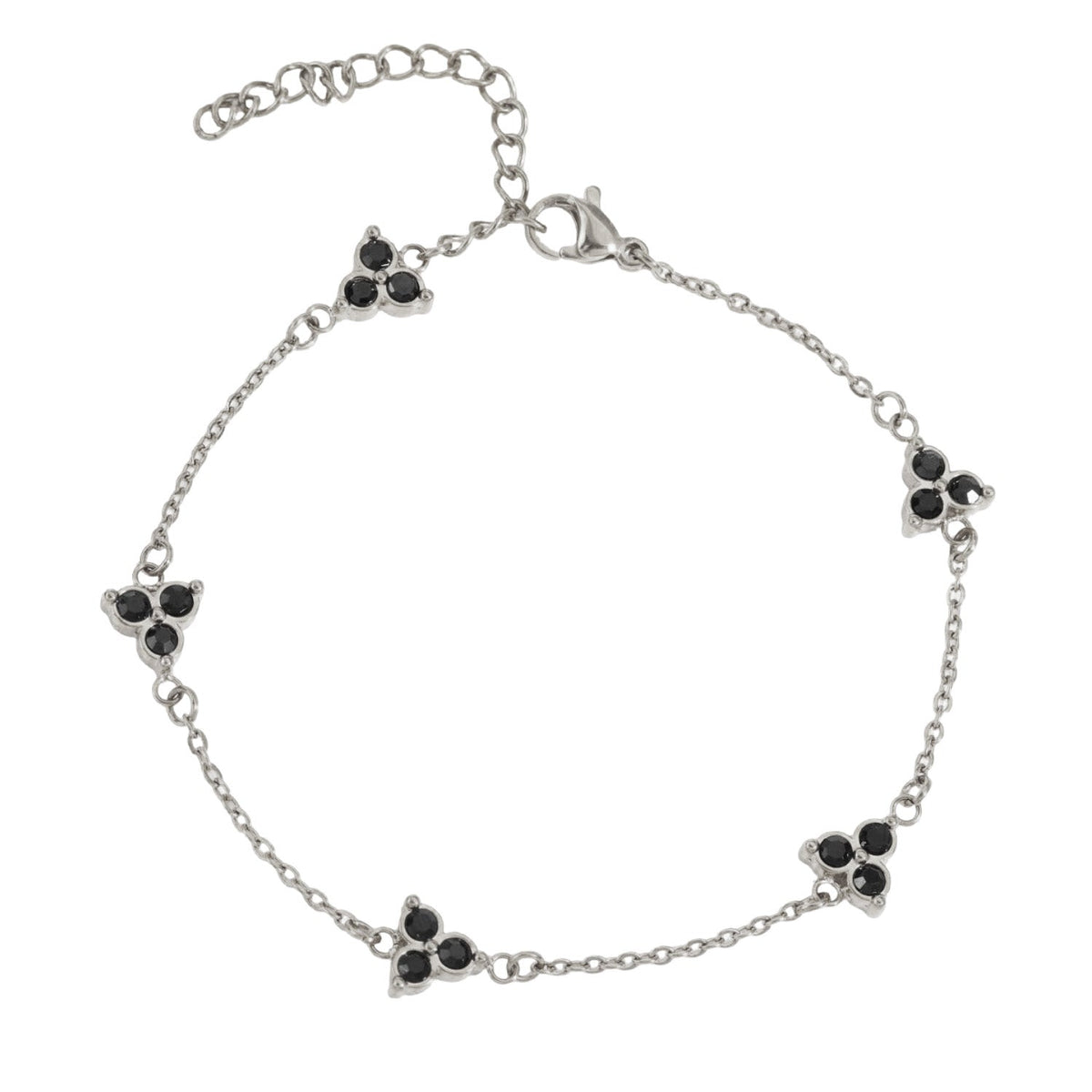 Bracelet trèfle à 3 feuilles, style chic et habillé, homme moderne et tendance, modèle Rapha - La Boutique du Bracelet