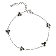 Bracelet trèfle à 3 feuilles, style chic et habillé, homme moderne et tendance, modèle Rapha - La Boutique du Bracelet