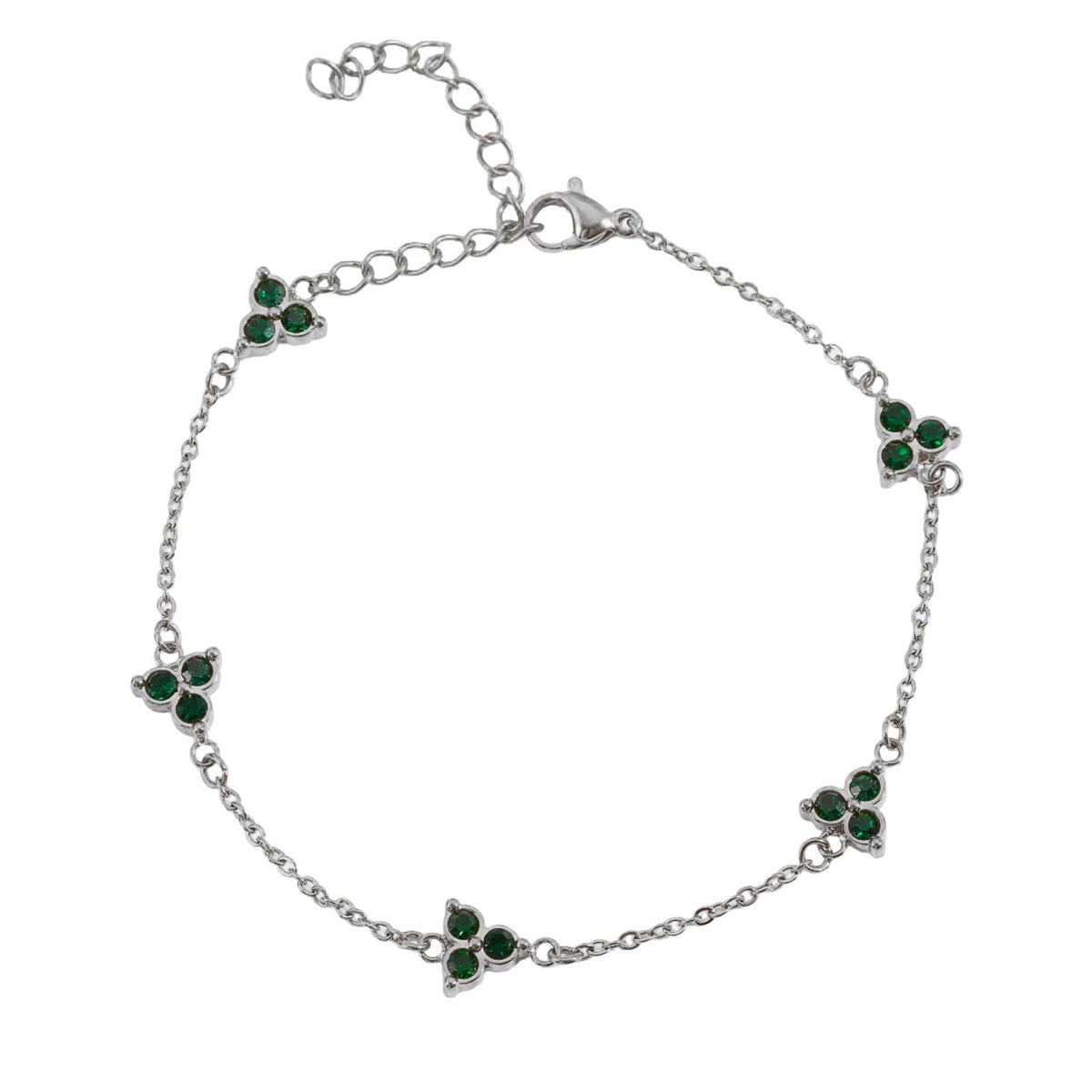 Bracelet trèfle à 3 feuilles, style chic et habillé, homme moderne et tendance, modèle Rapha - La Boutique du Bracelet