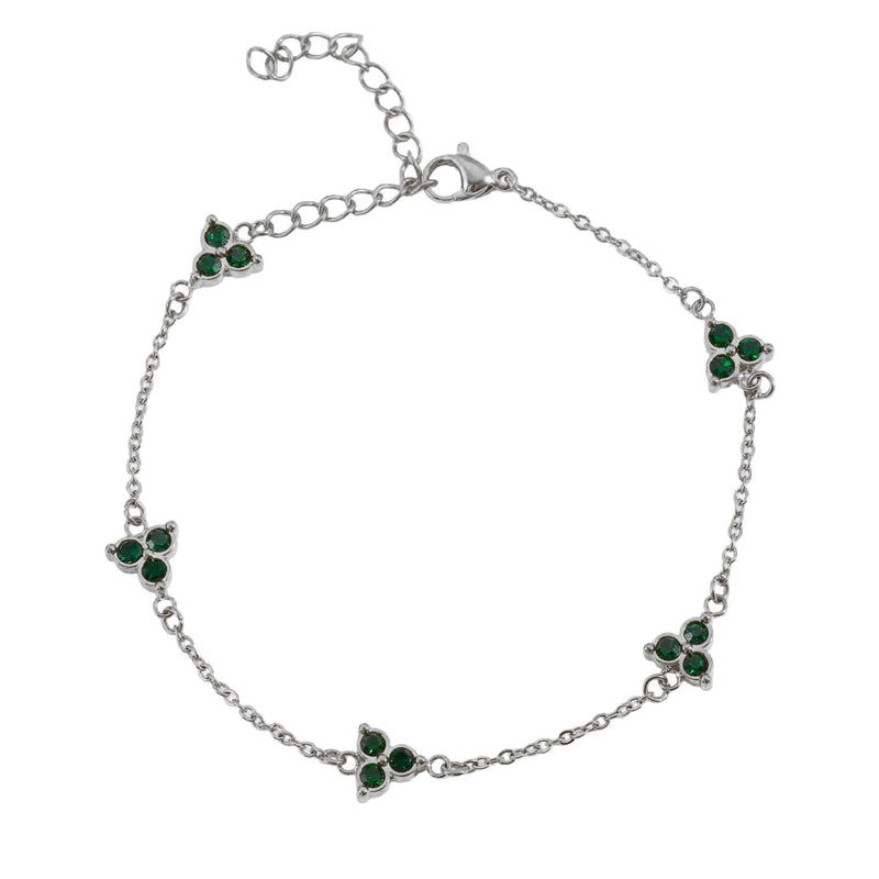 Bracelet trèfle à 3 feuilles, style chic et habillé, homme moderne et tendance, modèle Rapha - La Boutique du Bracelet