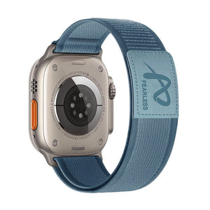 Bracelet velcro en nylon ultra léger et sécurisé, pour Apple Watch, Fearless, ajustable, modèle Mercury - La Boutique du Bracelet