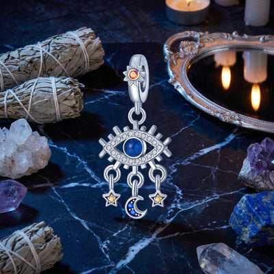 Klassisk charm, tarotkortet Djævelen, til kvinder, model Diavola