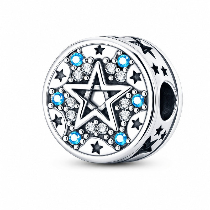 Klassisk charm, tarotkort pentakel-perle, til kvinder, model Orbika