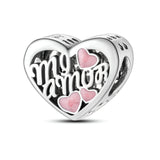 Charm coeur "Mi Amor", pour femme, modèle Sidra - La Boutique du Bracelet